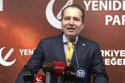 YRP Lideri Fatih Erbakan: 31 Martta yüzde 20 oy alacağız